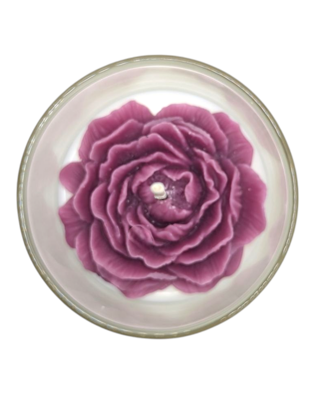 "Amarte" Floral Candle