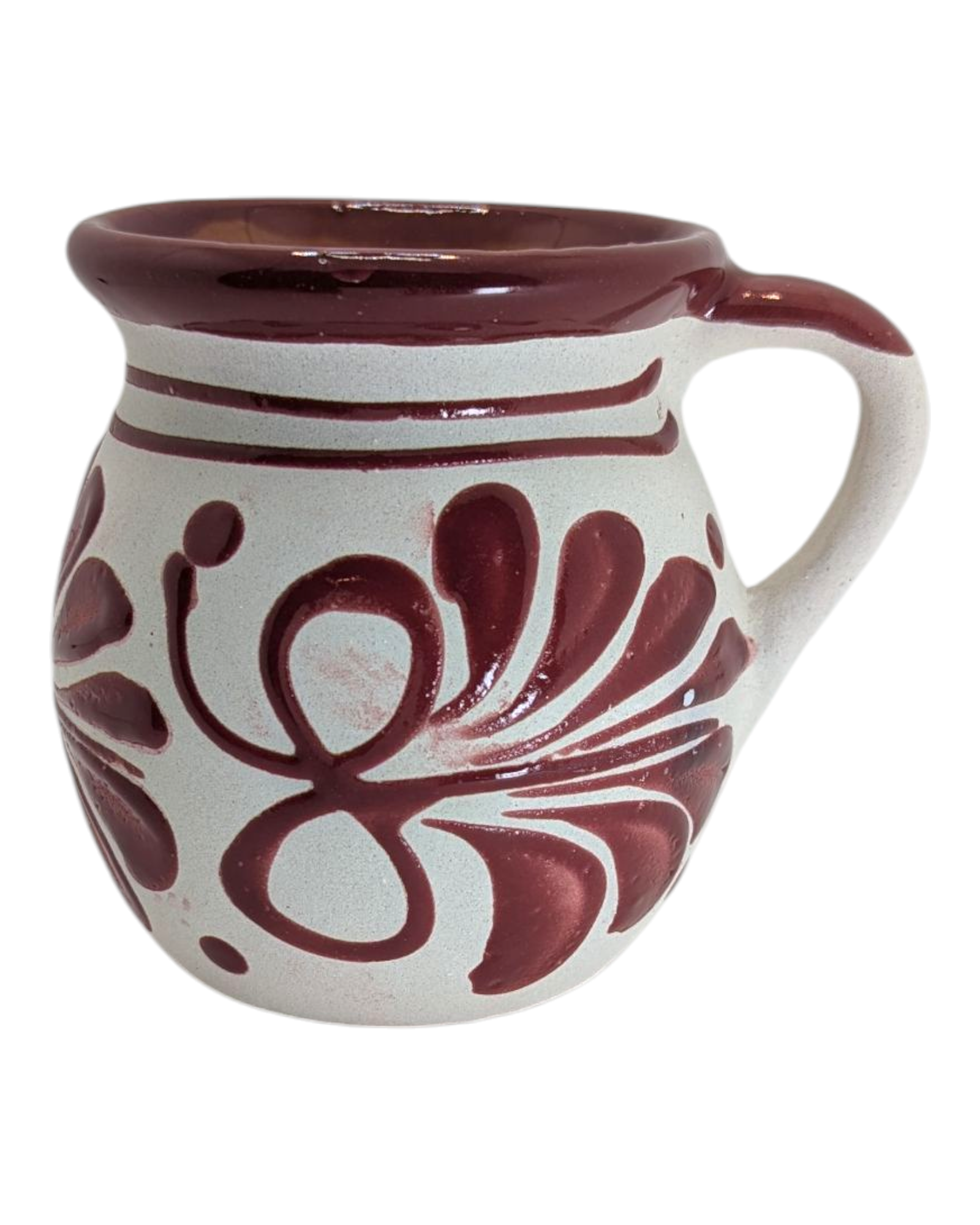 Jarritos Mexican Mug, Clay Handmade Coffee Cup