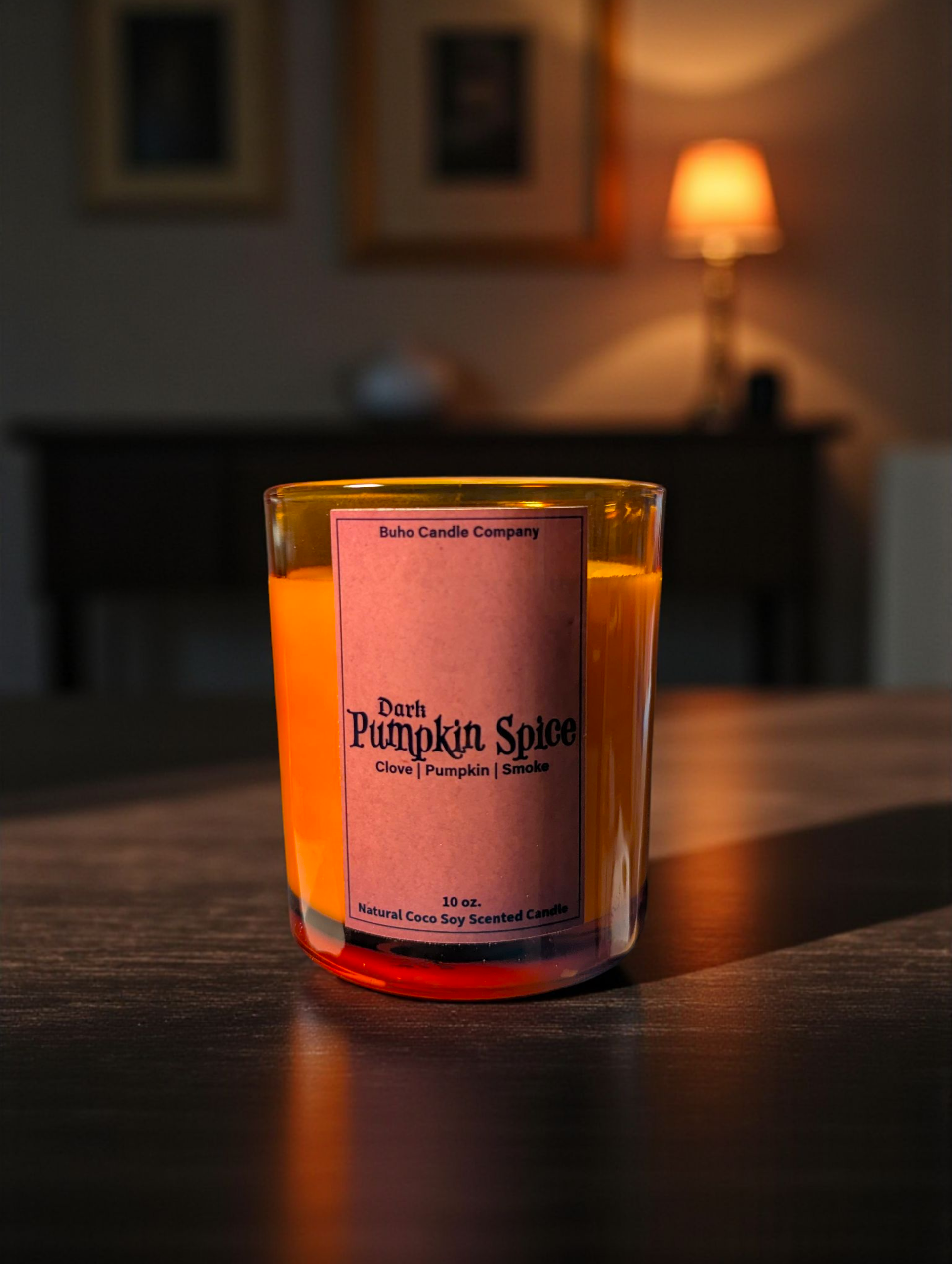 Dark Pumpkin Spice | Scented Candle