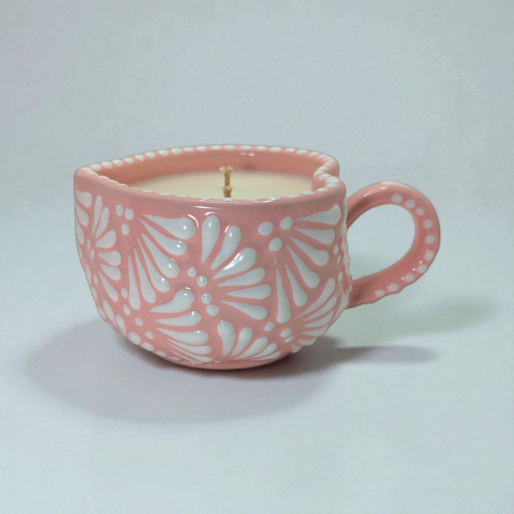 Mi Amor (Pink Heart Mug) | Scented Candle