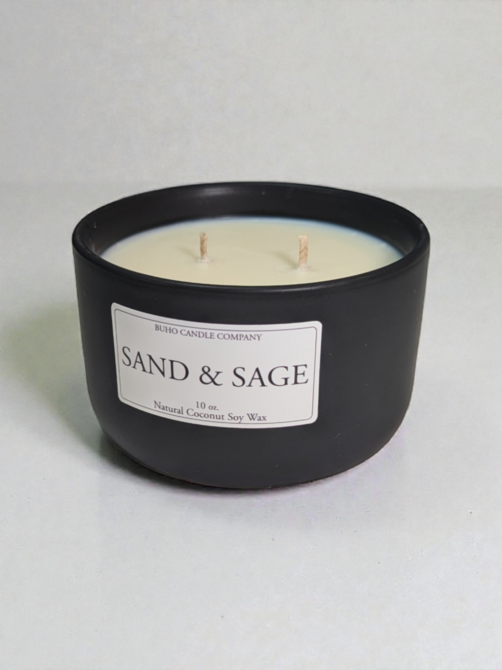 Sand & Sage | Double Wick Scented Candle