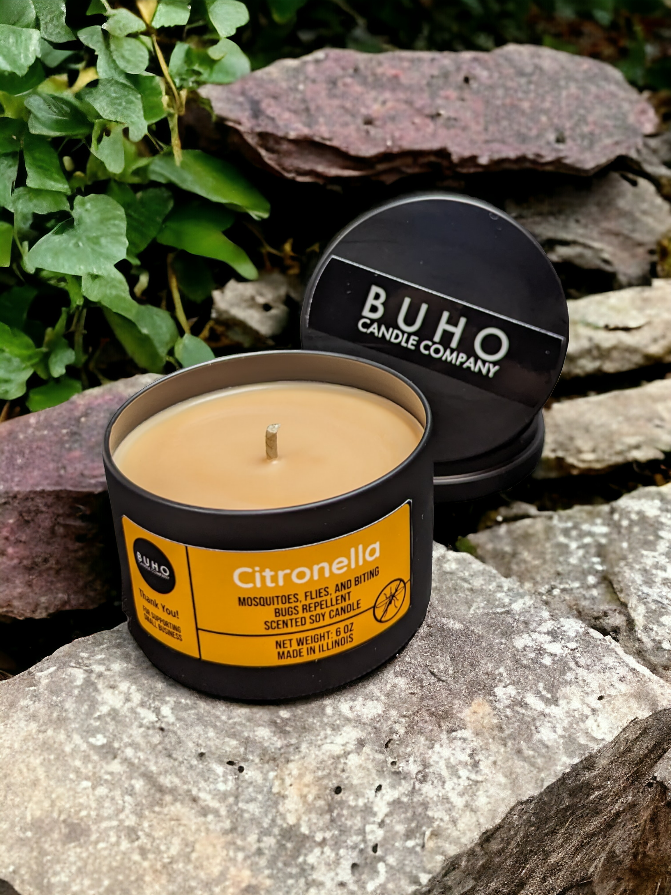 Citronella | Scented Candle (Tin Vessel)