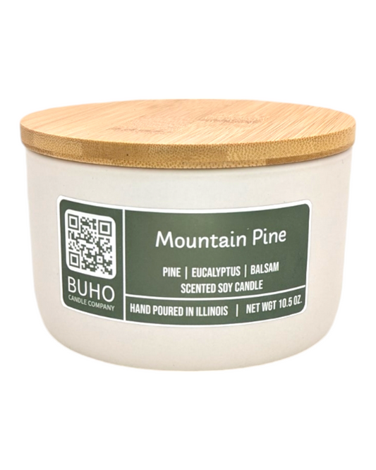 Mountain Pine Ceramic 3-Wick Jar