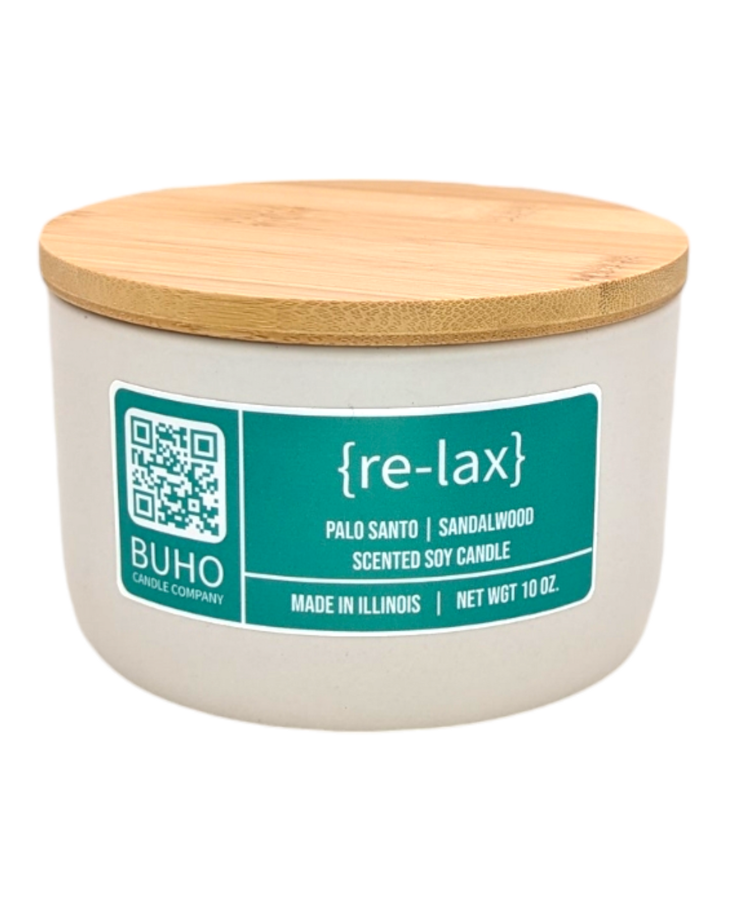 Relax Ceramic 3-Wick Jar