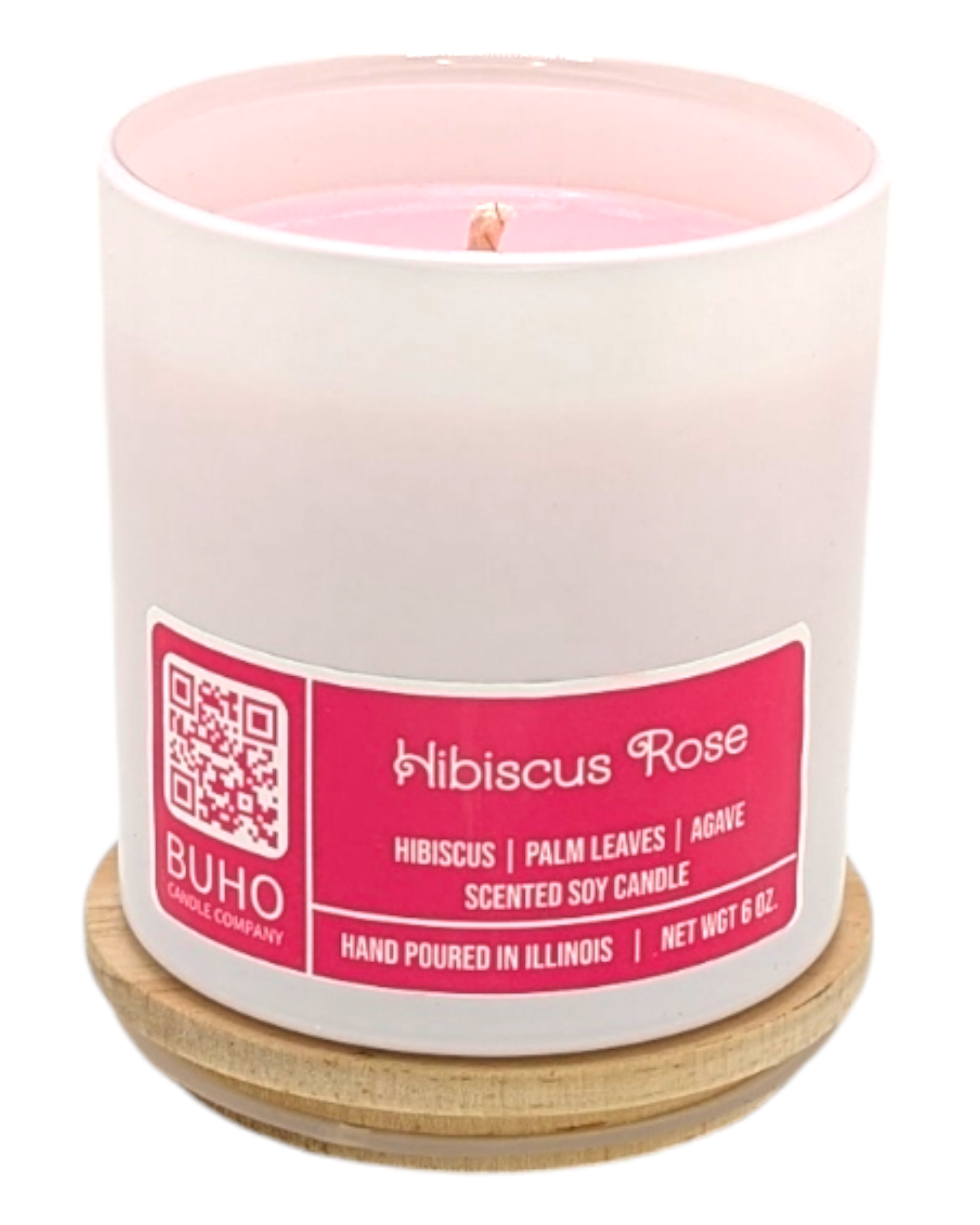 Hibiscus Rose | Scented Candle