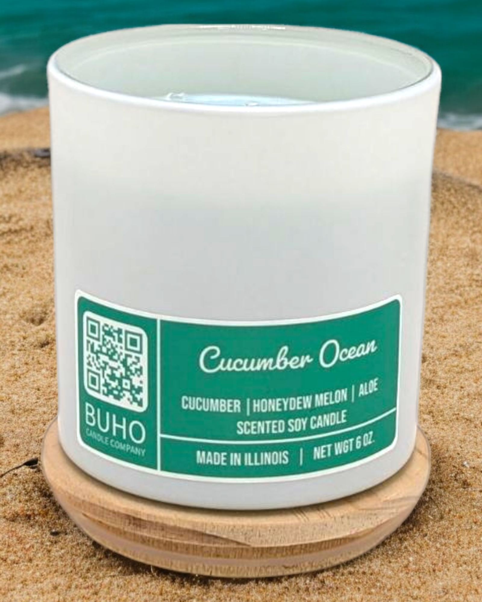 Cucumber Ocean | Scented Candle