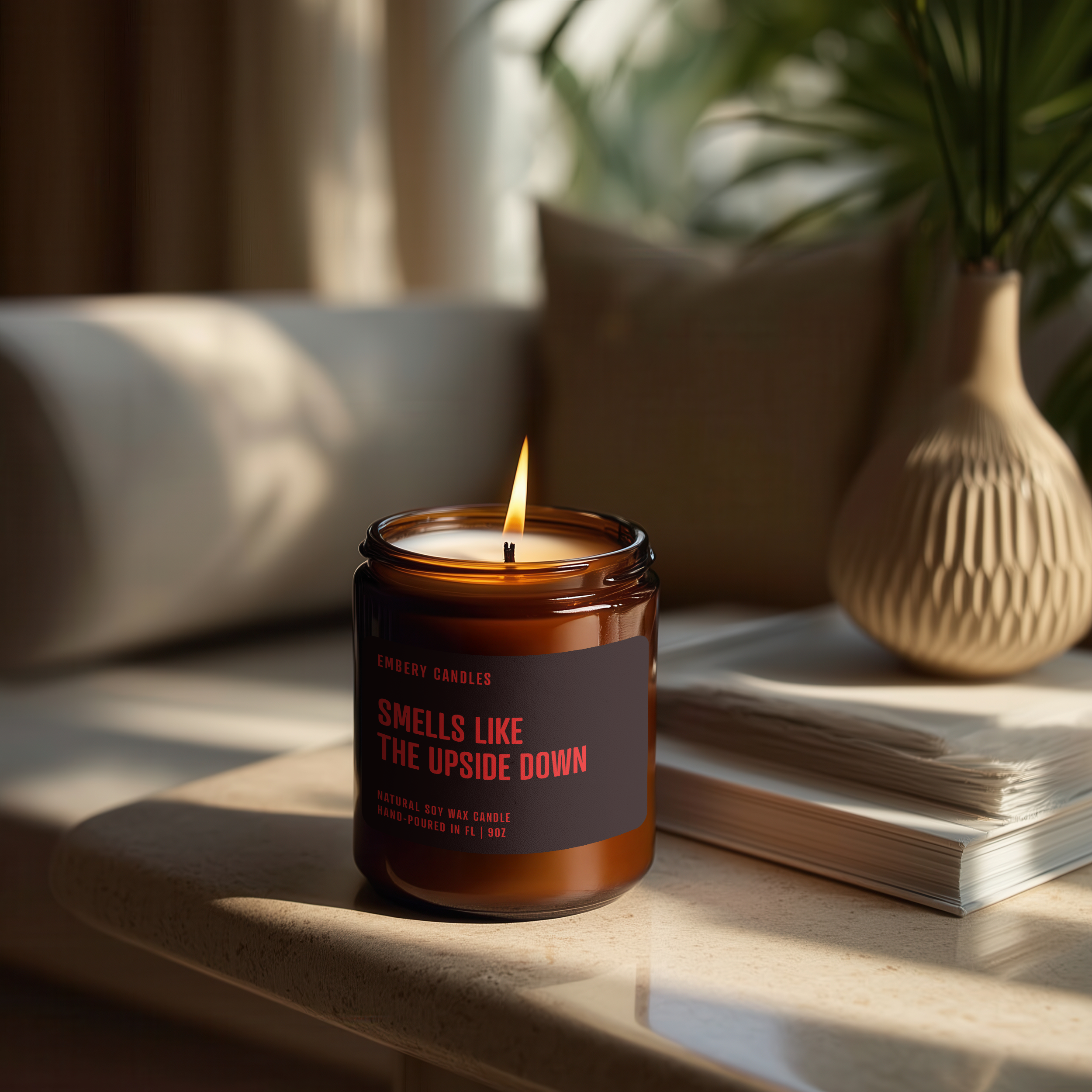 Smells Like the Upside Down | Soy Wax Scented Candle