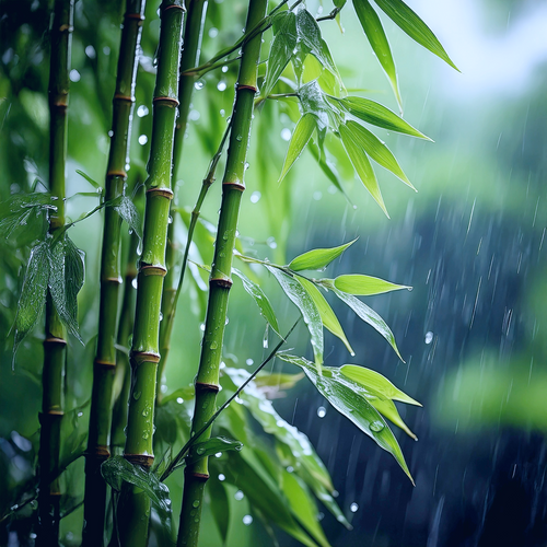 Bamboo Rain